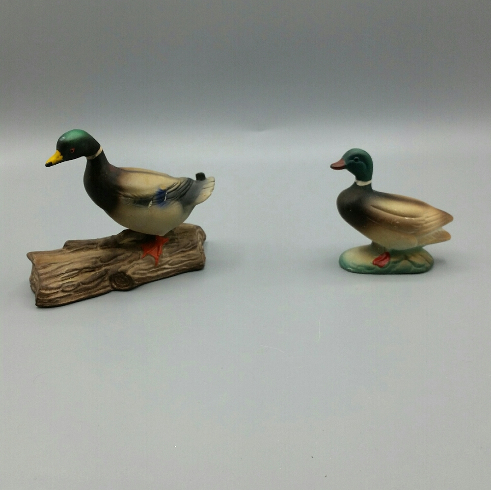 Vintage enesco ceramic ducks